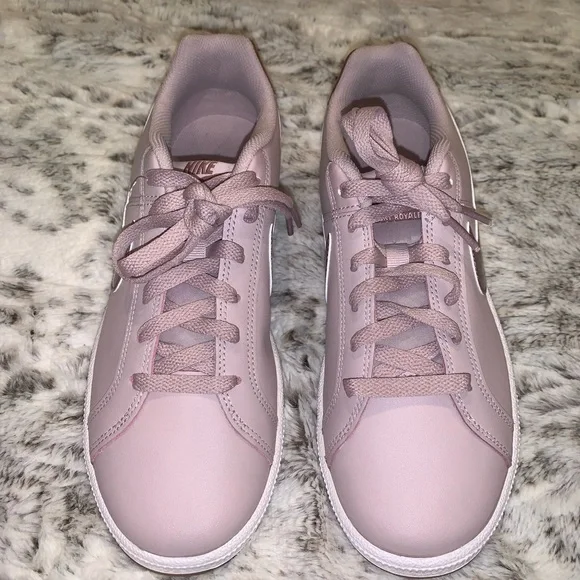 Womens Nike COURT ROYALE Rose Smokey Mauve Gum - Picture 9 of 16